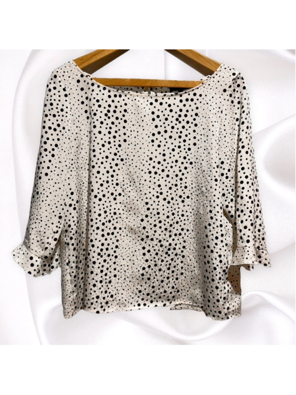 Tara Jarmon Polka Dot Top